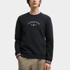 FILA Heritage Classic Comfortable Versatile Casual Crew Neck Pullover Sweatshirt Men sweatshirt Legendary-Blue F11M548211FNV