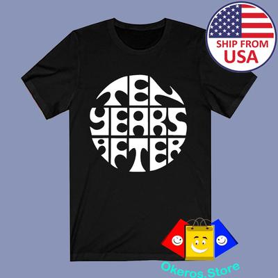 Ten Years After Herren Schwarz Größe S bis 3XL