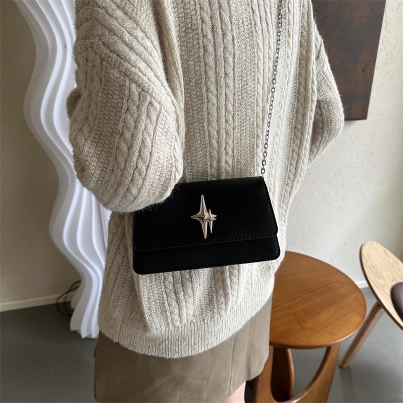 Stylish Pu Shoulder Bag Vintage Casual Crossbody Small Square Bag For Women