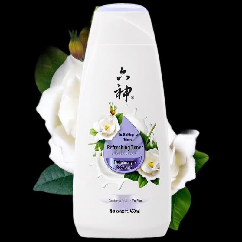 Liùshén Refreshing Shower Gel - Gardenia & Polygonatum Duo Pack