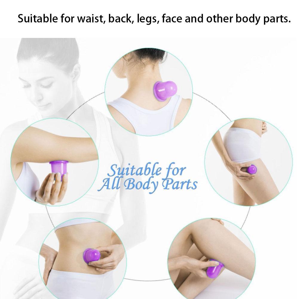 Cellulite Remover Massager Roller Vacuum Suction Cupping Cup Massage Cupping Set