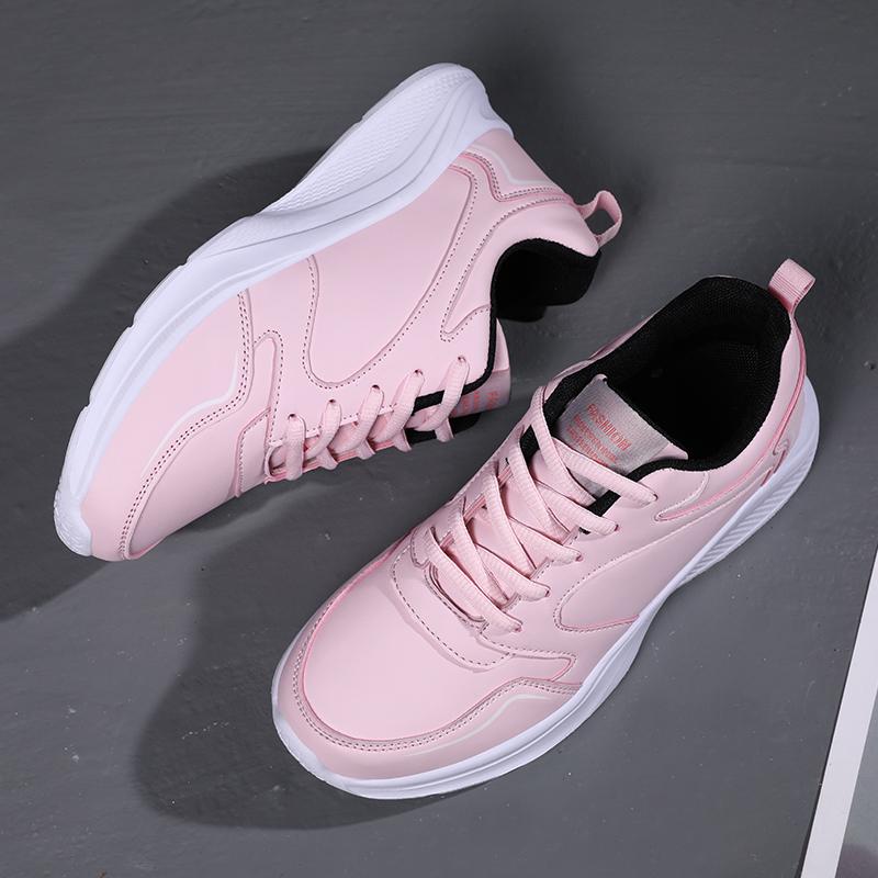 Chaussures de sport ultra légères et pratiques pour femmes, chaussures de sport de grande taille, printemps et automne
