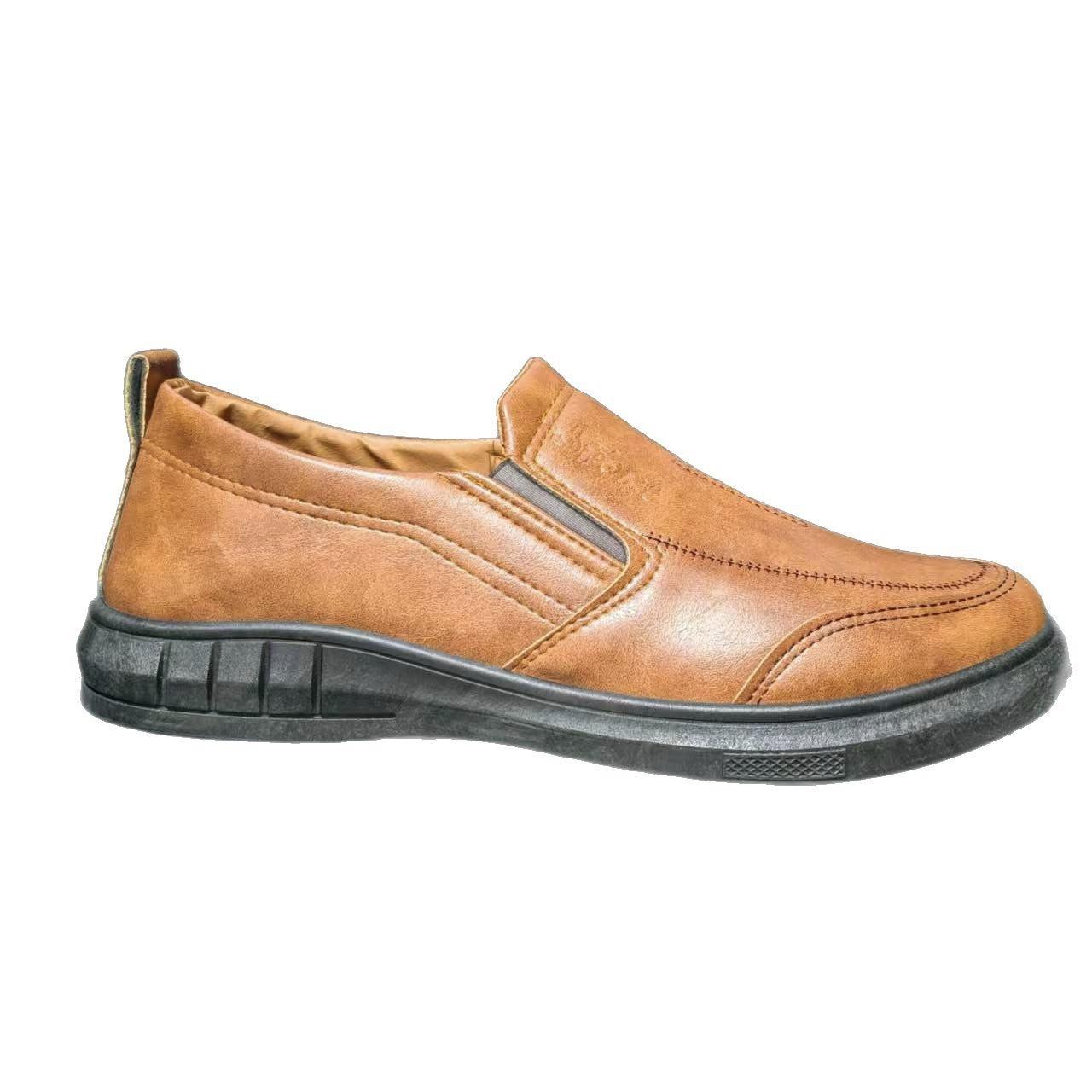 

2025 новые мужские кожаные туфли для людей среднего и пожилого возраста повседневные кожаные туфли всесезонные модные мужские туфли в британском стиле с мягкой подошвой и мягким лицевым покрытием 44 коричневый