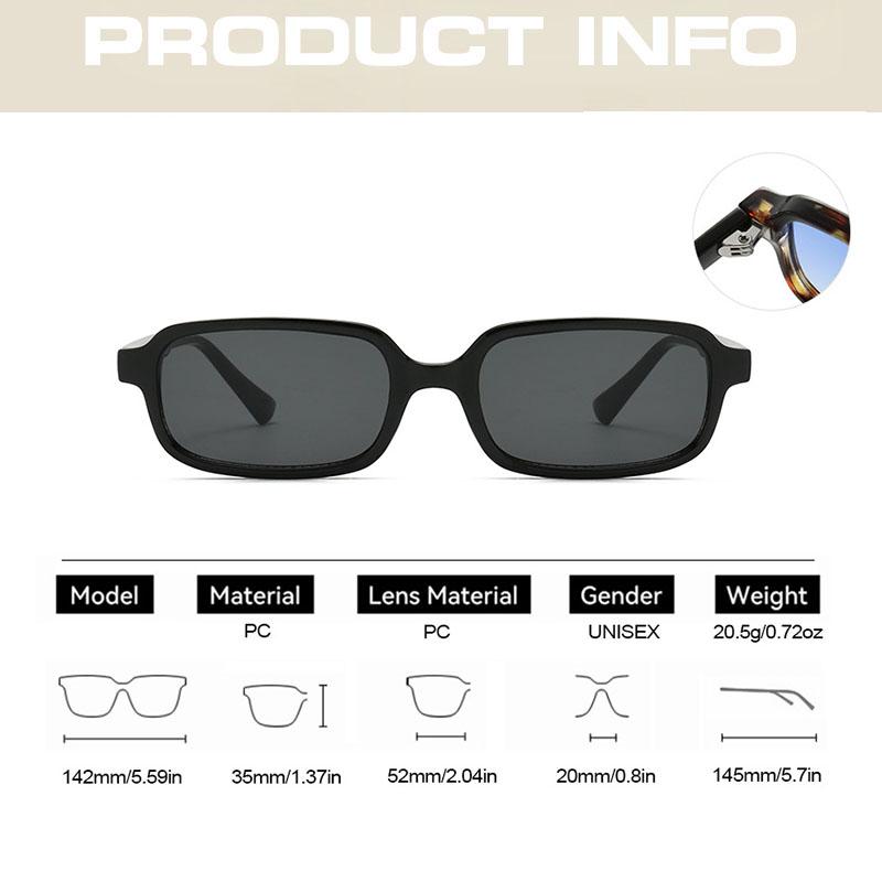 SO&EI Retro Nieten Kleine Rechteckige Sonnenbrille Damen Marken Designer Herren Farbverlauf Sonnenbrillen UV400