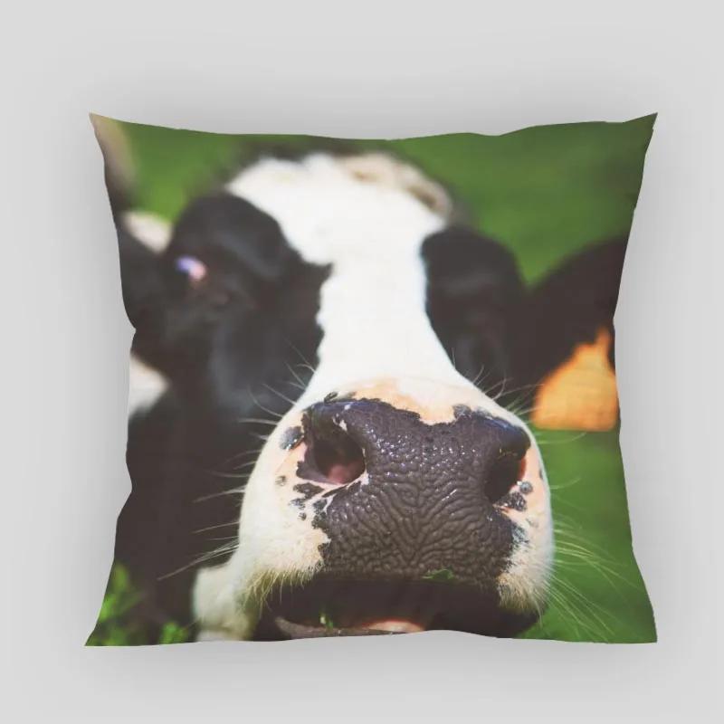 Animals Cow Pillow Cover Customize Pillowcase Modern Home Decorative Pillow Case For Living Room 45X45cm,40X40cm