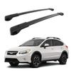Roof Bars - J&J AUTOMOTIVE - Subaru XV 2013-2017 - Aluminium - Matte Black - No-Drill Mounting