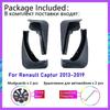 Car Mudguards for Renault Captur Samsung QM3 2013- 2018 2017 2016 Front Rear Wheels Mudflaps Splash Guards Mud Flaps Fender