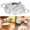 Household 304 Stainless Steel Manual Dumpling Dough Presser Maker Molds Kit Kitchen Utensils