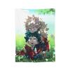 Bakudeku My Hero Academia Anime Blanket Fleece Spring Autumn  Breathable Ultra-Soft Throw Blankets for Bed Bedroom Rug Piece