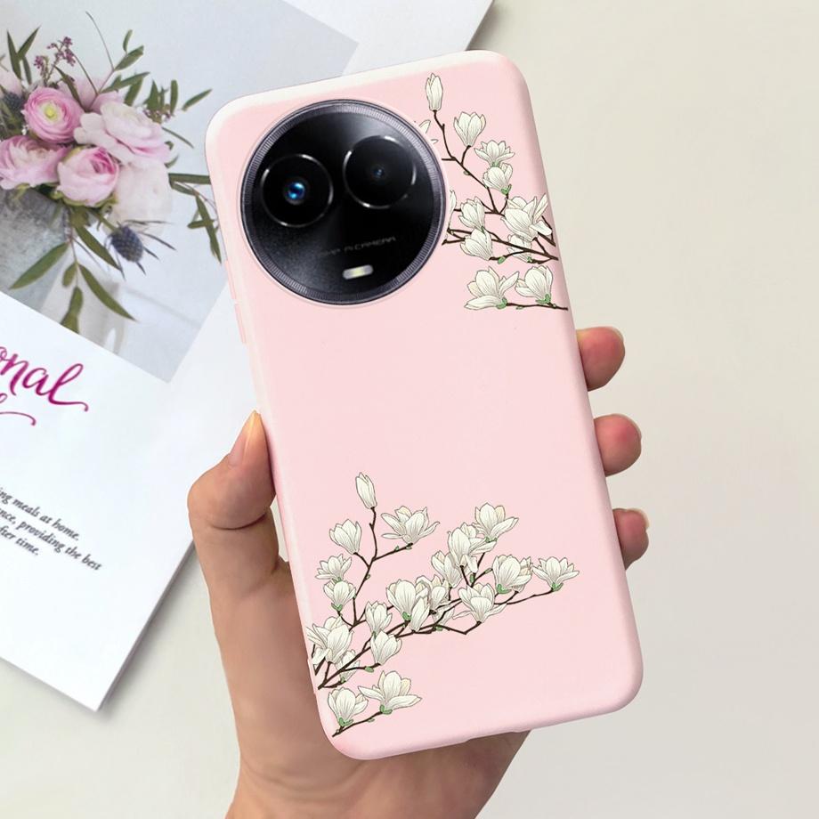 For Realme 11x Case Realme 11 5G Taiwan Cover Soft Silicone Bumper Protective Luxury Print Back Cases For Realme11x  11 x Funda