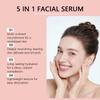 5-in-1 Face Serum Fade Fine Lines Firming Moisturizing Lightening Facial Essence Shrinking Pores Smoothing Nourishing Skin Care