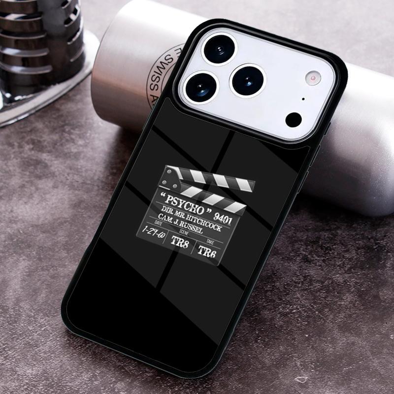 Film Movie Clapperboard Clapper Board Phone Case for iPhone 17 16 15 Pro Max Air 14 13 12 11 Plus Shockproof Cover