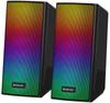 PC SPEAKERS SPITFIRE 2. 0 6W LED USB
