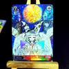 Diy 6pcs/set WeibSchwarz Sailor Moon Self Control Collect Signature Trading Flash Card Anime Cartoon Christmas Gift