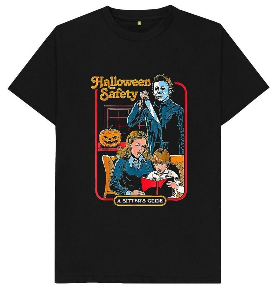 

Halloween Safety A Sitters Guide Horror T Shirt Unisex tee Unisex T-Shirt XL