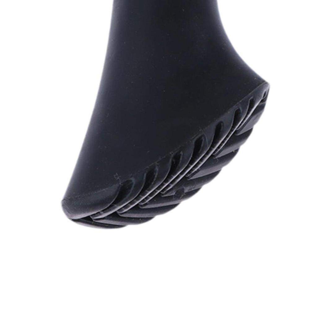 Trekking Pole Rubber Tips Lightweight Anti Slip Cane Caps Protection Pads for Hiking Safety Pole