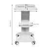 Mobile Trolley Stand Medical Rolling Carts Spa Salon Beauty Machine Holder Cart