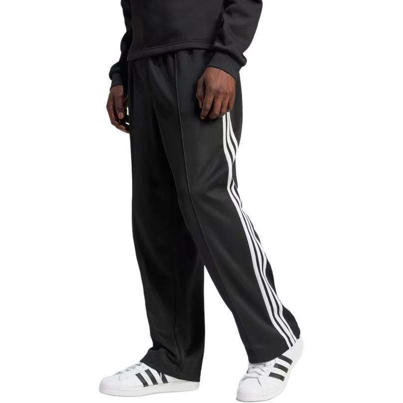 adidas Adicolor Baggy Fit Firebird Track Pants Black Men Streetwear IZ4801