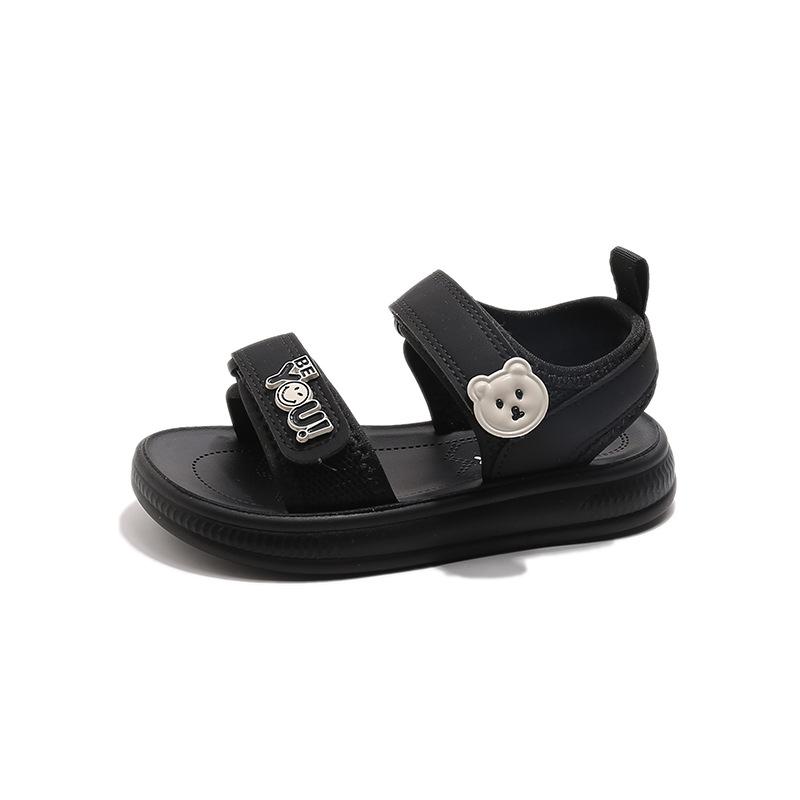 Children's sandals 2025 summer new baby girl hollow beach shoes fashion versatile open-toed boys casual shoes