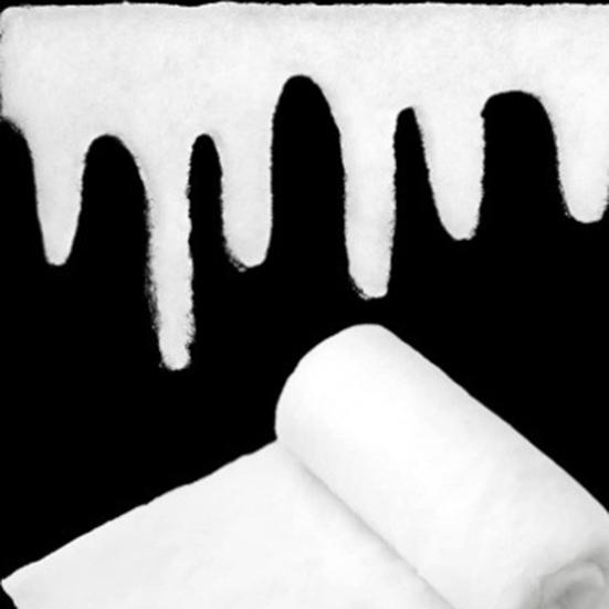 Couverture Neige Artificielle Stalactites 120x36 Cm - Décoration Noël Cheminée, Village Hivernal