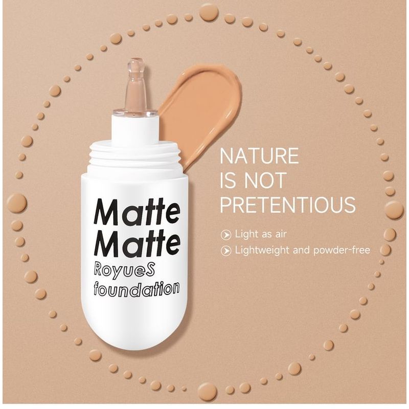 RoyueS - Capsule Matte Foundation - 6 Shades