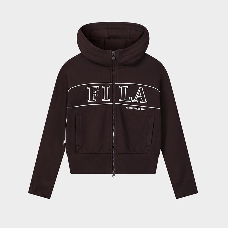 FILA Women s Knitted Hooded Short Jacket S