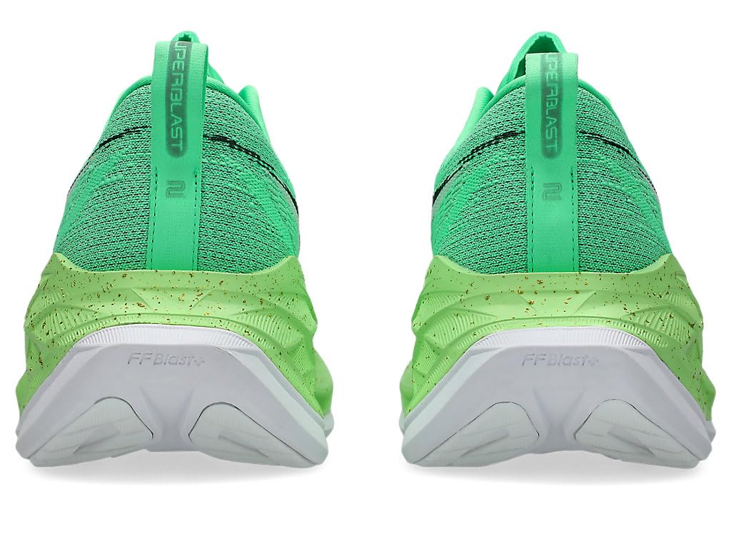 Asics Super Blast 2 Running Green and Size Shoes, Black, 27.0, Men's, 1013A185.300