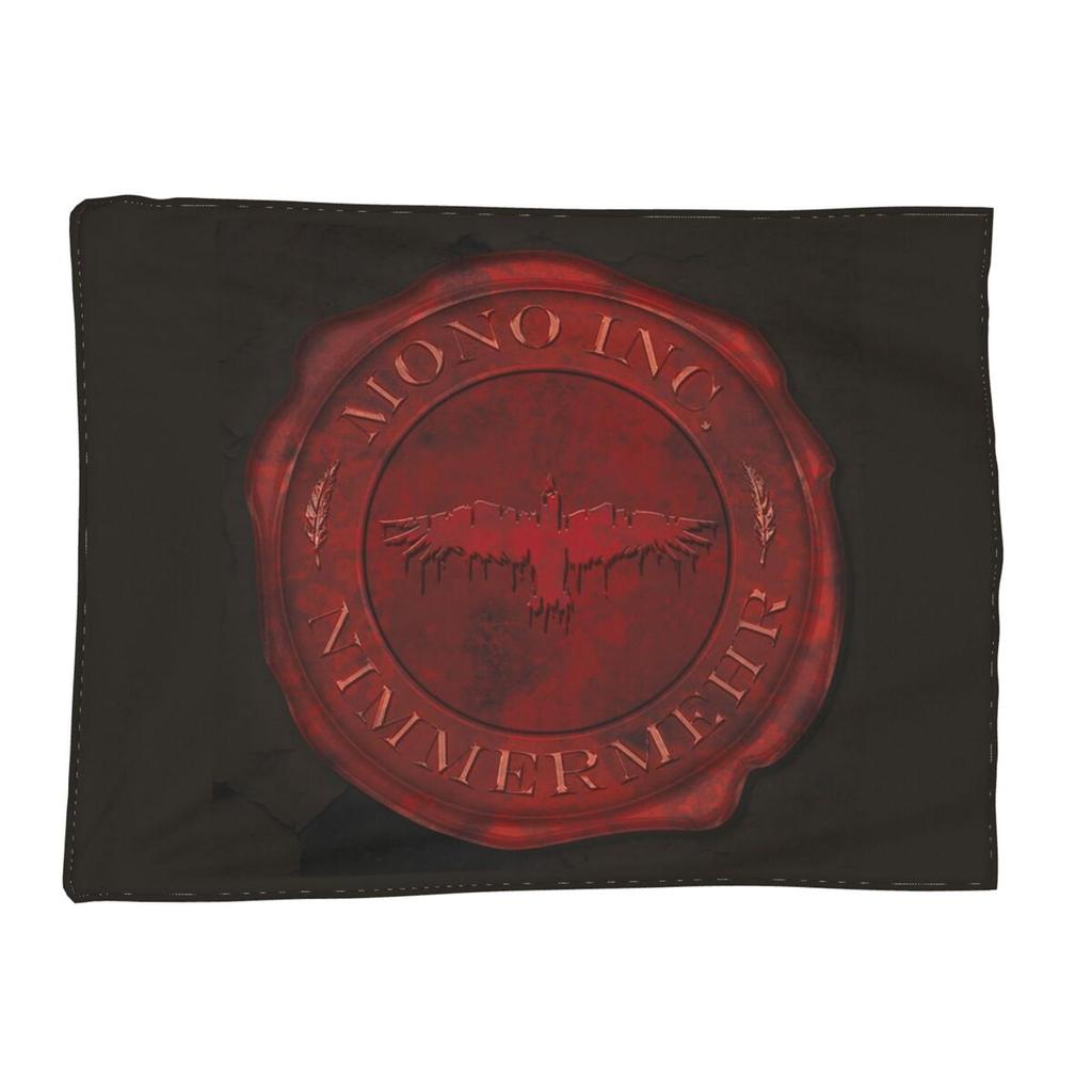 MONO INC Goth Rock Music Blankets Soft Warm Flannel Throw Blanket Bedspread for Bed Living room Picnic Travel Home Couch