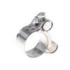 2Pcs Stainless Steel Strengthens European Style Hose Clamp Exhaust Circular Air Water Pipe Clip Sealing Welding Repair Tool