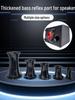 Hourglass-shaped Bass Reflex Exhaust Tube for 3" To 12" Car Subwoofer