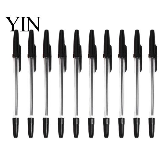 Fine Point Ballpoint Pens 10PCS Pens, 1.0mm Conical Tip Anti Leakage Gel Quick Dry Ink Comfortable Grip Smooth Writing Pen for Office And School