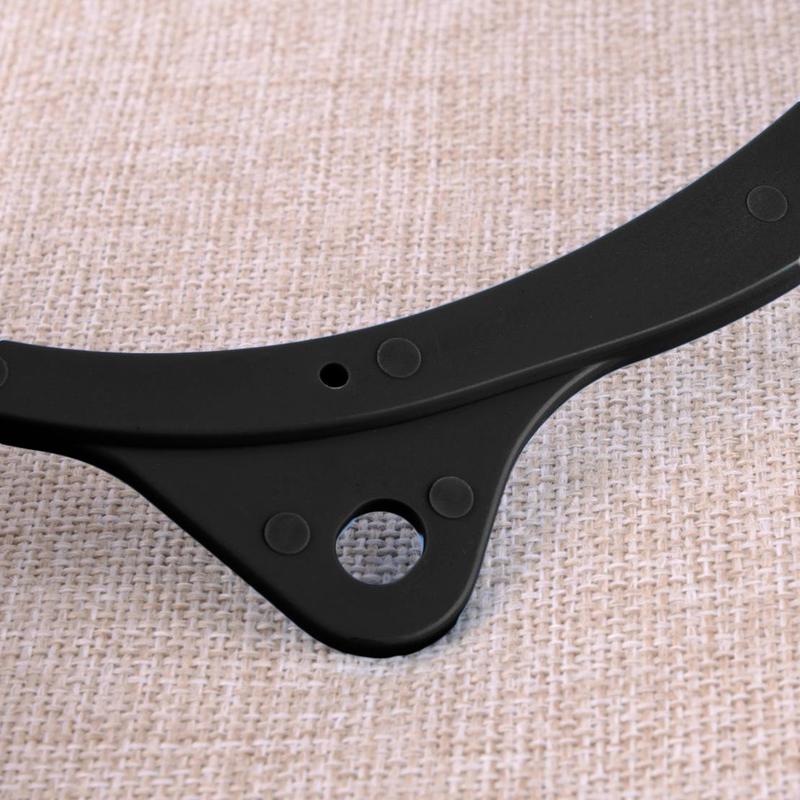 

2Pcs 6 x 9 Oval Rear Speaker Mounting Adapter Fit for Toyota Corolla Camry Solara Yaris Liftback Sedan 2007 2008 2009 Black