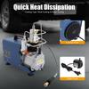 110V 30MPa Electric Air Compressor Pump, 110V 300Bar 4500PSI High-Pressure Two-Stage Compression Separator