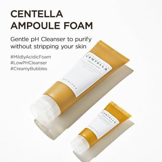 SKIN1004 Centella Kit da Viaggio / tonico ampoule schiuma struccante crema lenitiva