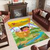 Dora Explorer Customizable Name Floor Rug Office Rug Perfect for Outdoor Dormitory Study room Playrooms Anti-slip Rug Decorate Offices