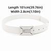 Ins Style PU Leather Belt Snap Buckle Alloy Buckle Belt Fashion Decorative Belt  For Men Women