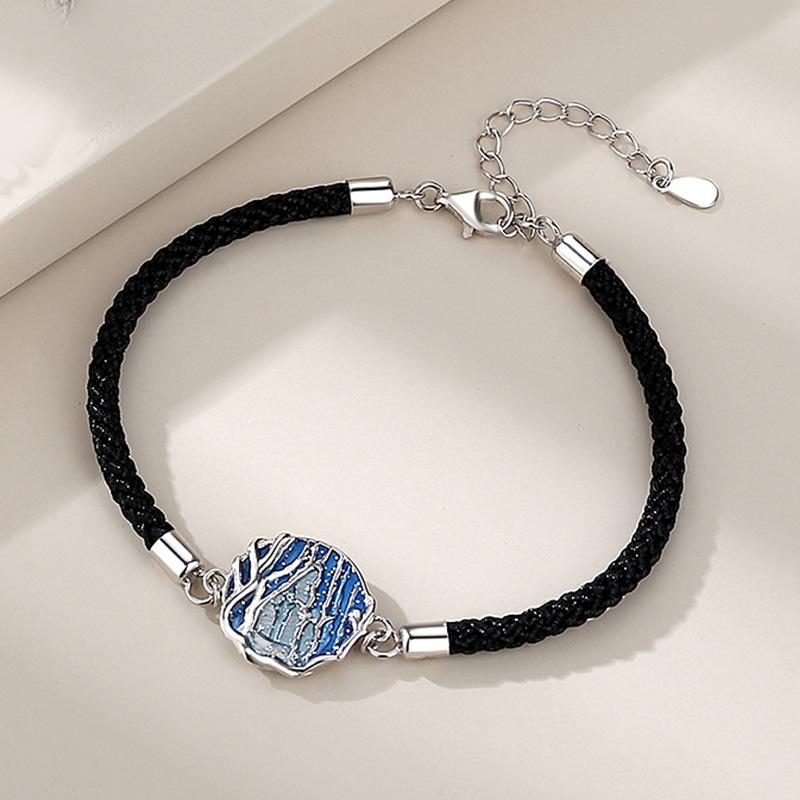 Yilu Has Your Couple Bracelet Woven Hand Rope Niche Design Sense Valentine's Day Gift for Boyfriend and Girlfriend