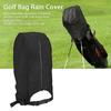 Svart Golfbag Regnskydd Dammtätt Regnhuva Klubbskydd Bärbart Golfbag Regnskydd För Golfbag Och Bärvagn Ståväska
