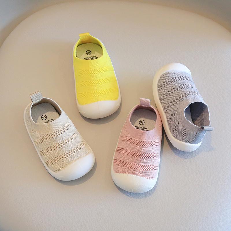 Baby Walking Shoes Spring and Summer New Girl Cloth Shoe Soft Sole Anti Slip Boy Shoe Breathable Comfortable Baby Single Shoes