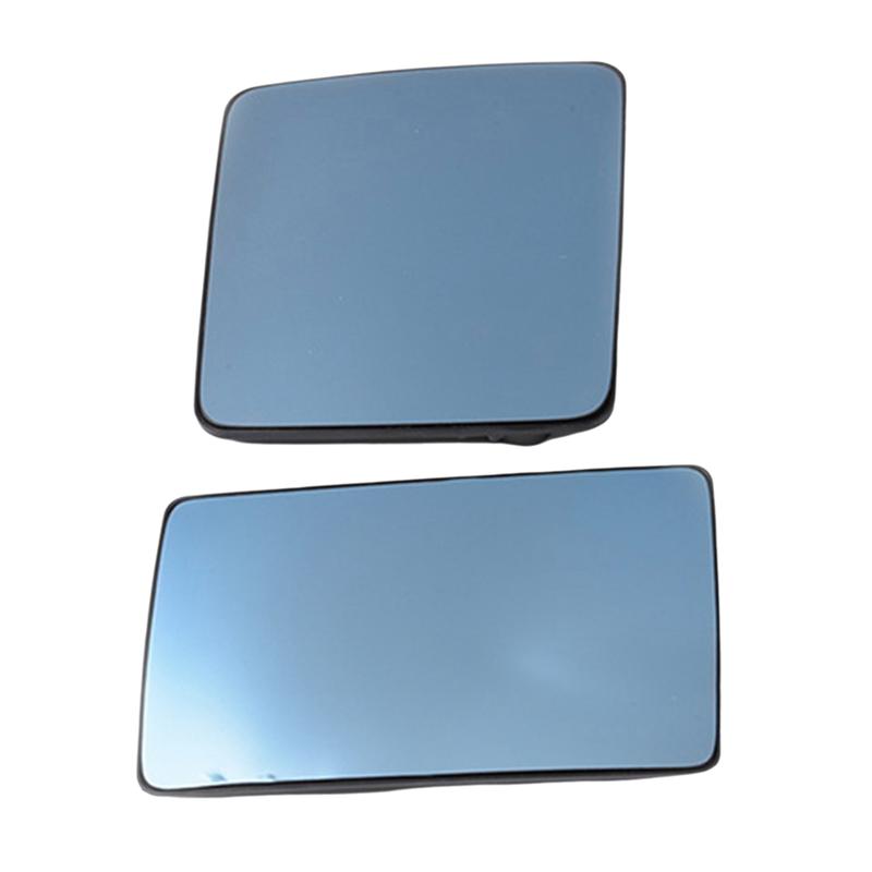 

1Pair Car Blue Mirror Glass For Mercedes Benz W124 S124 W201 190 (1985-1993) E (1993-1995) Heated Rearview Mirror Glass