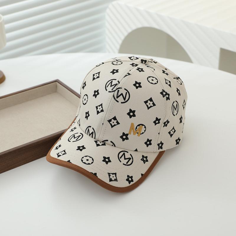High Quality Children's Hat M Embroidery Printed Baseball Cap Spring and Autumn Boys and Girls Outdoor Shade Cap