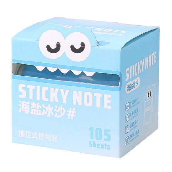 Cute Animal Sticky Notes Self Adhesive Cartoon Animal Memo Pads Pull-Out Sticky Notes To-Do List for Office School Supplies
