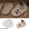 1 Pcs Irregular Oval Pallet Concrete Mold Storage Tray Home Decor Storage Tray Epoxy Resin Mold Nut Storage Plate Cement Mold