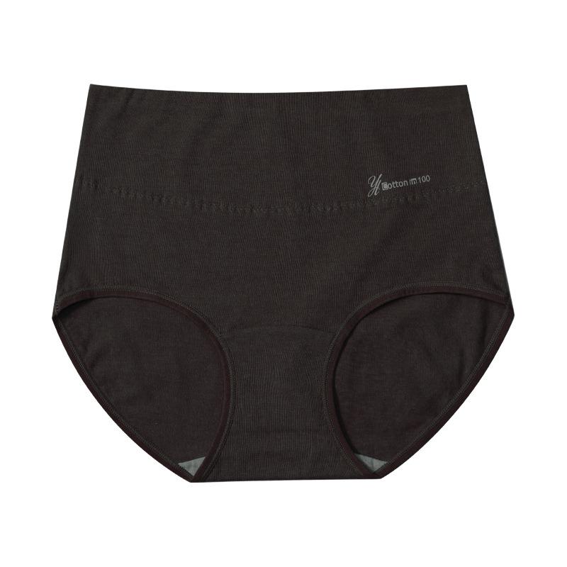 Culotte triangle en coton antibactérien à entrejambe de style japonais pour étudiantes adolescentes, rehausse-fesses, taille cintrée, grande taille, taille haute, contrôle du ventre