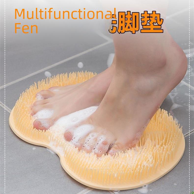 Douyin Mehrzweck Rückenmassage & Fußpeeling Badematte mit rutschfesten Saugnäpfen