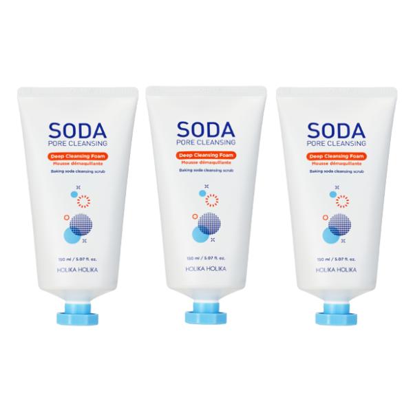 HOLIKA HOLIKA Soda Tok Tok Pore Clear (Bubble Foam 150ml / Cleansing Foam 150ml/ Cleansing Oil150ml / O2 Bubble Mask100ml) (16 Options)