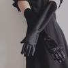 Warm Party Dinner Dress Autumn Cosplay Etiquette Mittens Wedding Velvet Long Gloves Women Gloves