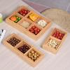 Japanese Style Rice Husk 3-Compartment Serving Plate