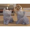 Ornaments Molds Cute Cat Shape Statue Molds Silicone Candle Mold for Crafting