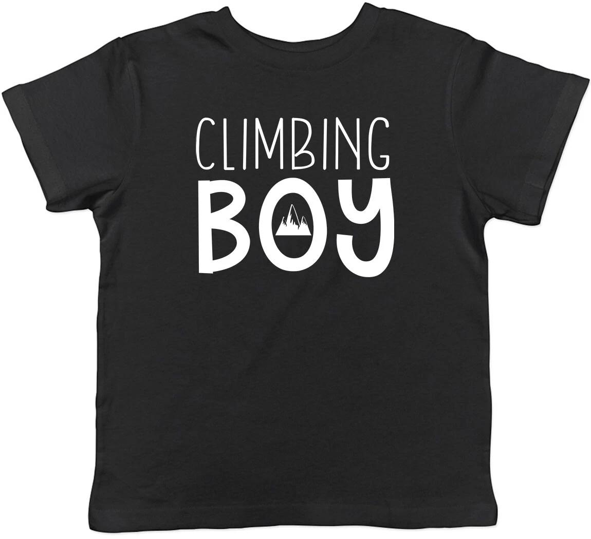 Climbing Boy Childrens Kids T-Shirt Boys Girls 120